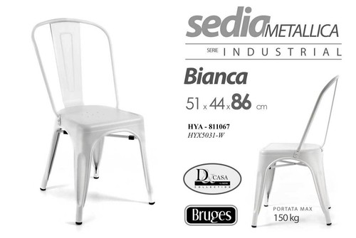 Sedie metallo pesante - sedie,