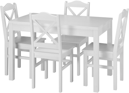 Tavolo pranzo bianco stile - da,