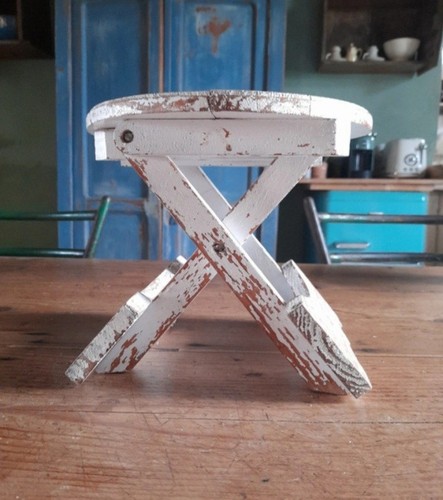 Sgabellino pieghevole legno - sgabellino,